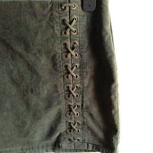 Forever 21 Single Side Braided Mini-Skirt Size Small